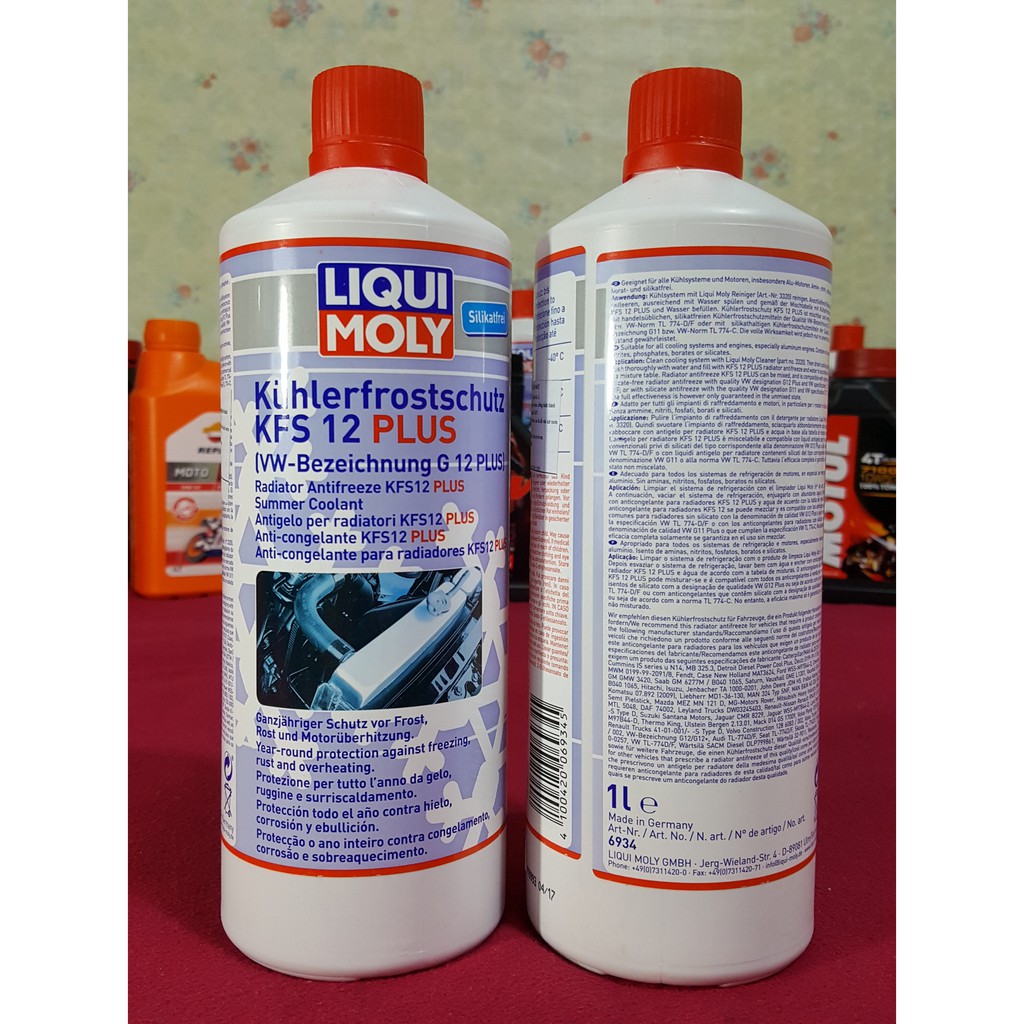 Nước làm mát động cơ hiệu Liqui Moly là sản phẩm đảm bảo chất lượng số một hiện nay