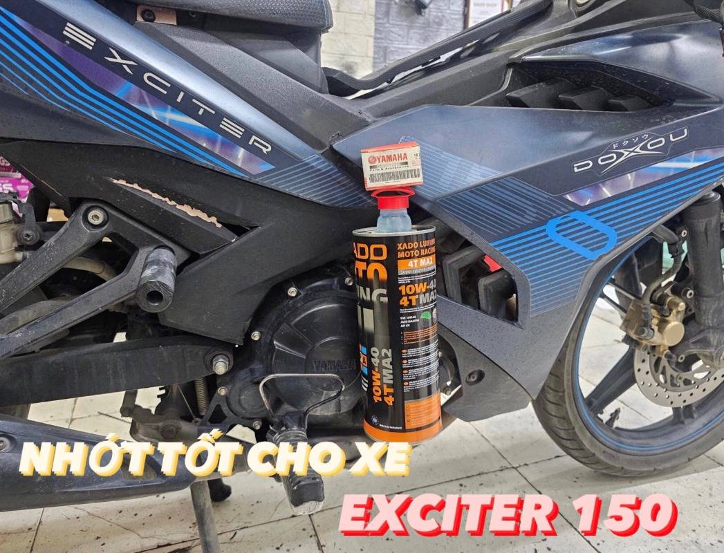 Tổng Hợp Thông Tin Về Nhớt Động Cơ Xe Exciter 150 7 Thay nhớt xe exciter 150 định kỳ đảm bảo hoạt động mượt mà và bền bỉ của động cơ