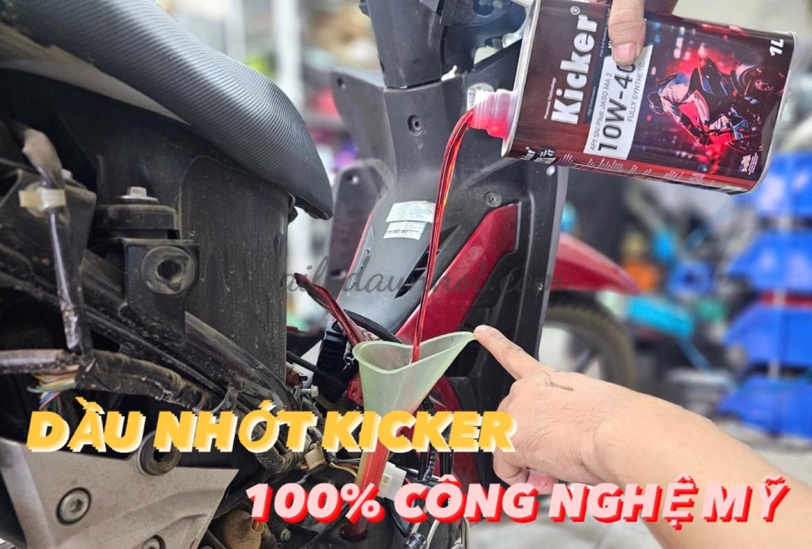 Dầu Nhớt KICKER - Dầu Nhớt Hoàn Hảo Cho Phương Tiện Của Bạn 7 Hãng dầu nhớt Kicker 100% công nghệ Mỹ đã chứng minh được sự xuất xắc và đáng chú ý với các lý do mà bạn hay người mua hàng không thể bỏ qua.