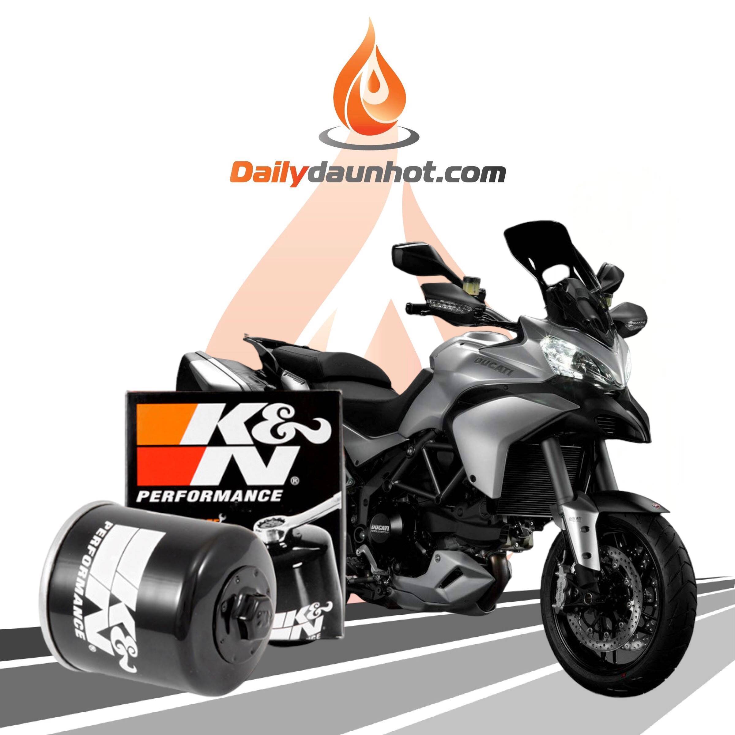Lọc Nhớt KN-153 cho Ducati Multistrada 2014