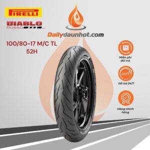 Vỏ Pirelli Diablo Rosso 3 100/80-17 M/C 52H TL