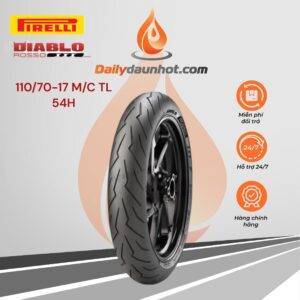 Vỏ Pirelli Diablo Rosso 3 110/70-17 M/C 54H TL