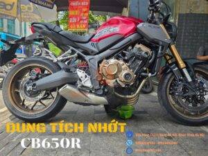 Dung tích nhớt cho xe honda CB650R bao nhiêu Nội?