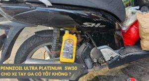 Nhớt Pennzoil Platinum Ultra 5w30 cho xe tay ga có tốt không?