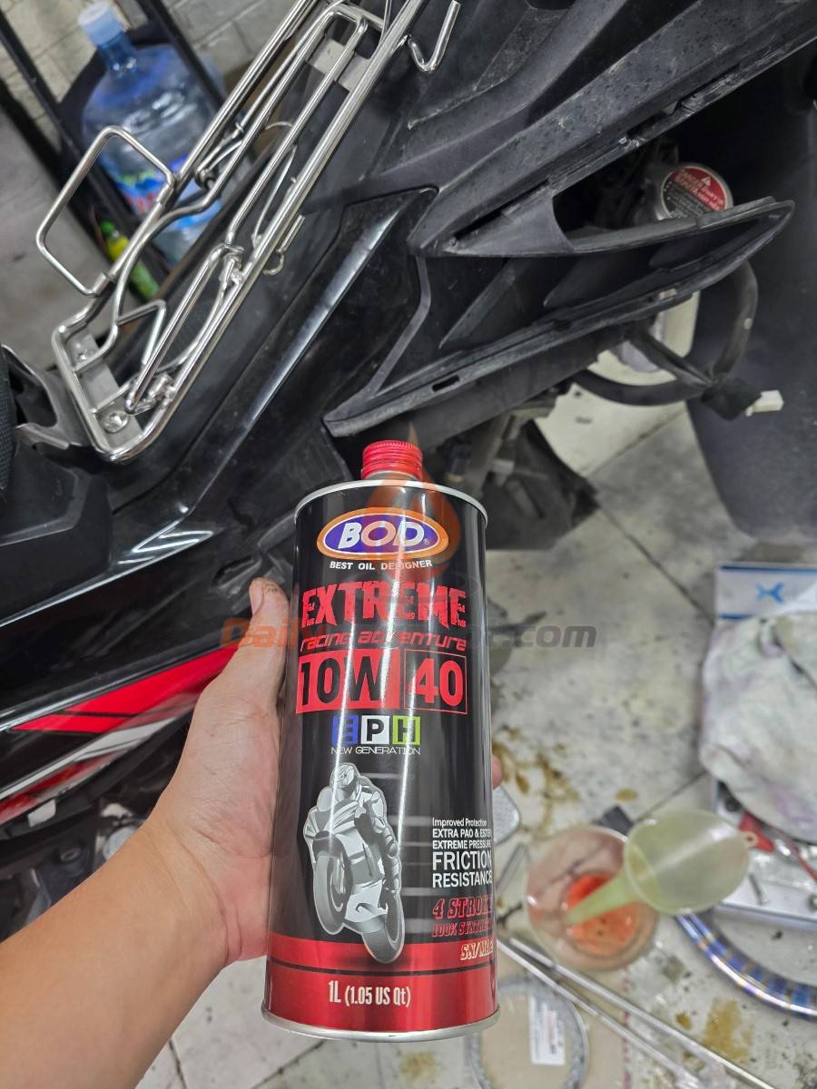 Nhớt BOD Extreme Racing 10w40 cho Exciter150 tại Biker Shop Hà Nội