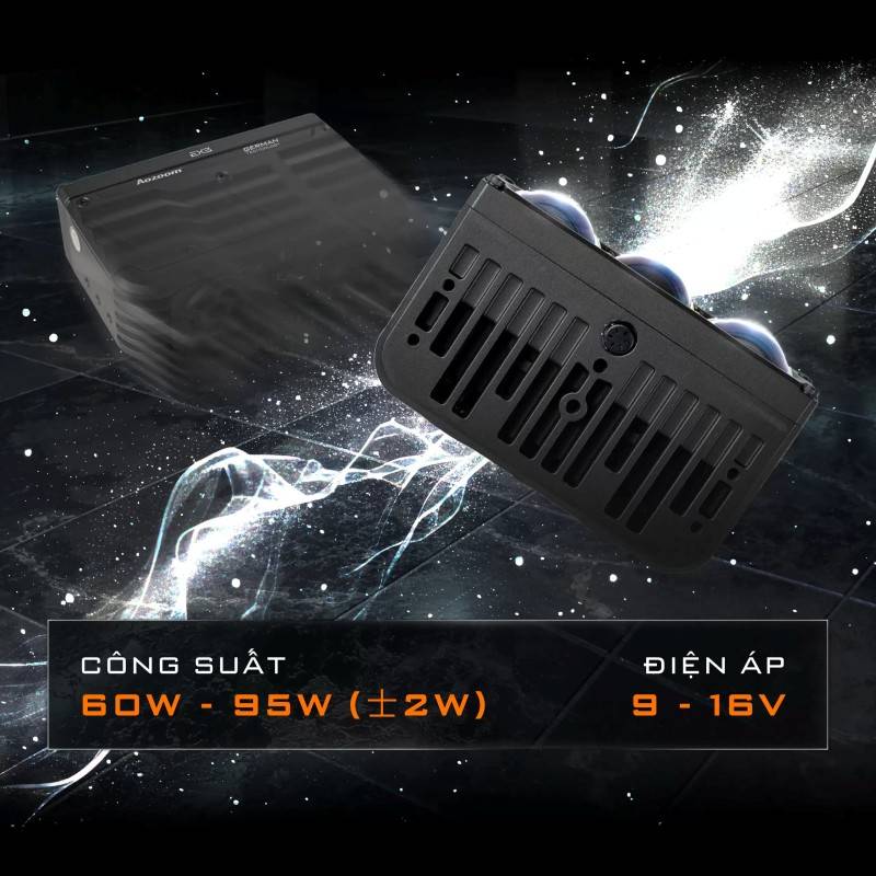 Công Suất Đèn Trợ Sáng Aozoom EX3